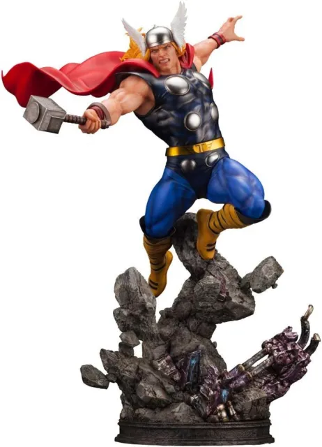 Fine Art Statue UNIVERSE MARVEL AVENGERS Thor Cold Cast Figure MK349 Kotobukiya