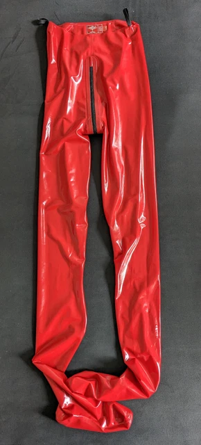 OHA - Collant da donna in lattice Libidex taglia S-M collant leggings con piedi leggins