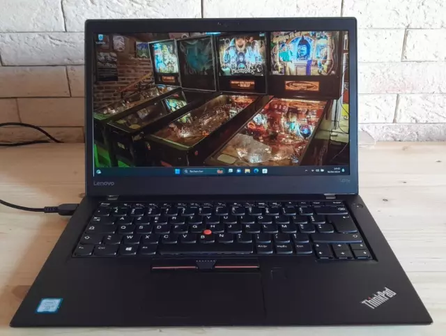 Lenovo Thinkpad T470s i5 7300U/SSD 512Go/RAM 20Go/Full HD Tactile /rétroéclairé