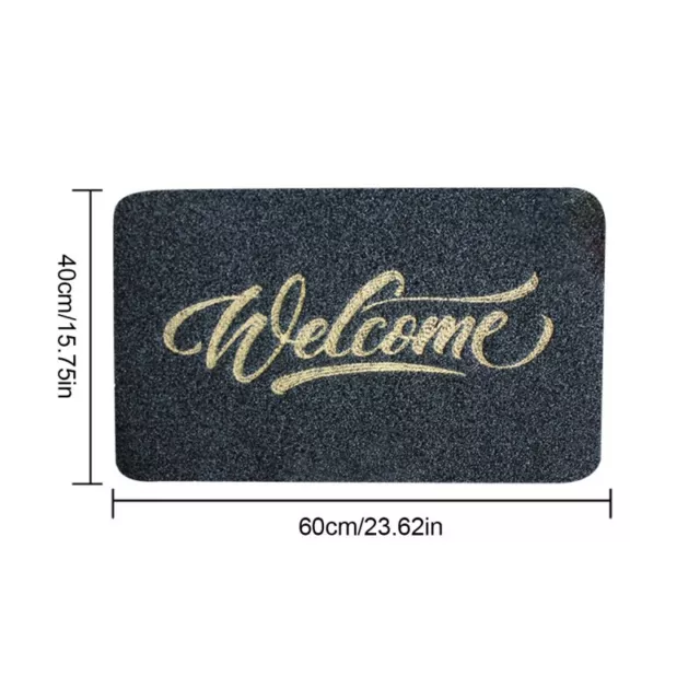 Entrance Doormat Anti-Slip Rug Hello,Welcome Front Door Mat Home Decor Gift