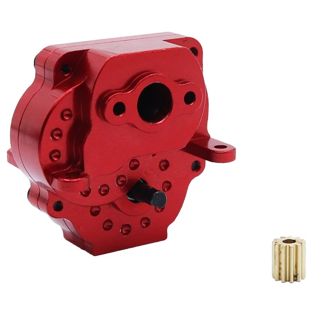 ALLOY TRANSMISSION HOUSING Gearbox Shell & Gear For Traxxas TRX4M 1/18 ...