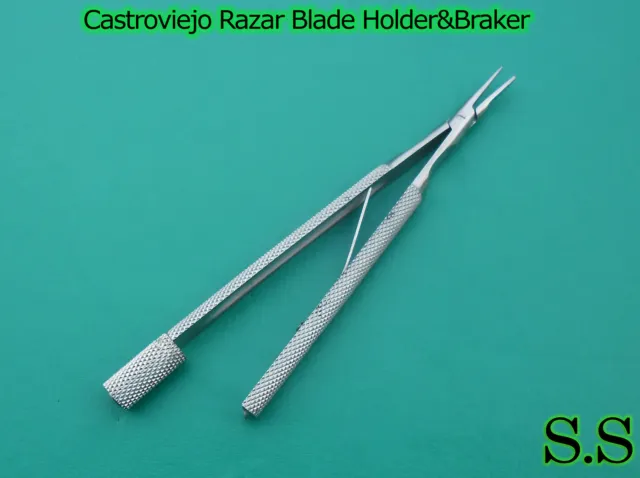 Castroviejo Razar Blade Holder&Braker Surgical Eye Instruments