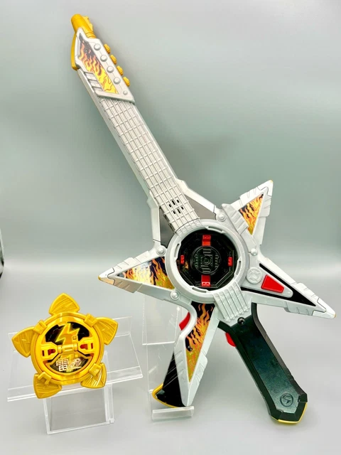 Power Rangers Ninja Steel Ninninger DX Shiro Shuriken White Morpher BANDAI Rare