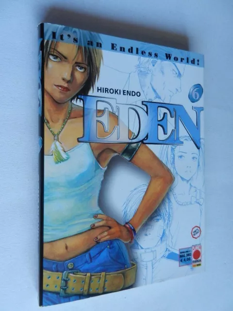Eden N. 6 - Hiroki Endo - Con Sovracopertina - Planet Manga Panini Comics