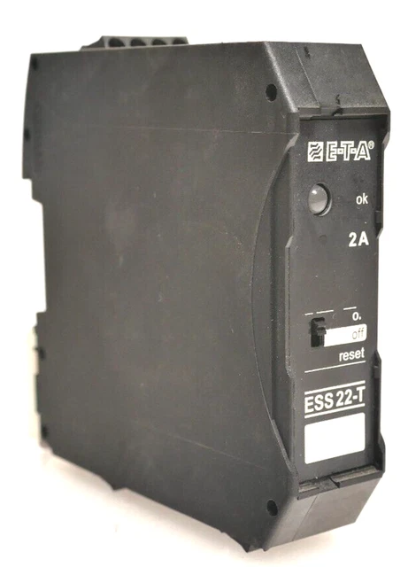 Interruttore di protezione da sovracorrente E-T-A ESS22-T ESS22-TA-001-DC24V-2A
