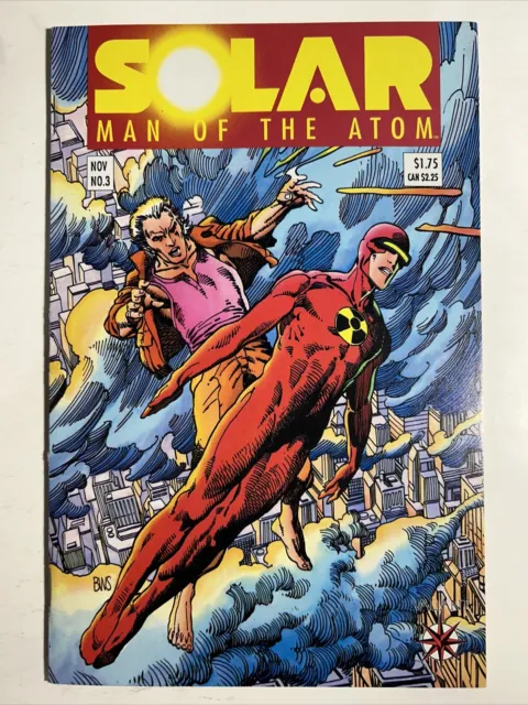 Solar Man of the Atom #3 1st Appearance of Toyo Harada Valiant 1991 X-O Rai VH1