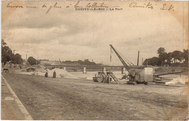 CPA AK Choisy le Roi Le Port FRANCE (1282556)