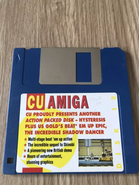 Cu Amiga Nº12 Shadow Dancer Demo Hysteresis Commodore Amiga 500