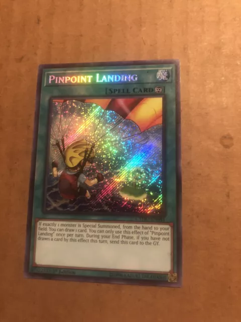 Yugioh Pinpoint Landing CYHO-EN081​ [Cybernetic Horizon] Near Mint 1st Edition