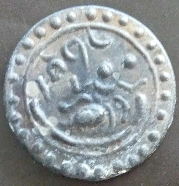18th circa.--SOUTHEAST ASIA--ANCIENT COIN---BIG FISH/ANT---dia. 39 mm. 2