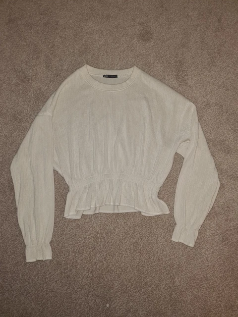 Peplum jumper zara outlet