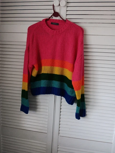 Rainbow sales jumper primark