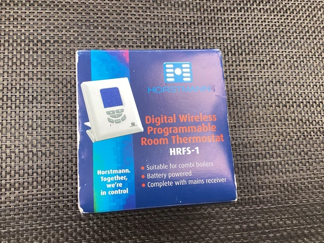 HORSTMANN HRFS1 (RFT1) Wireless Programmamable Thermostat £39.99 - PicClick  UK
