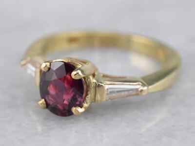 14k Gold 4.50ct Natural Red Ruby Gemstone Handmade Wedding Ring Gift For Her
