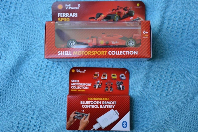 Shell Ferrari Remote Control NEW FERRARI F1 SF90 Shell Motorsport Collection 1:41 + REMOTE Control ...