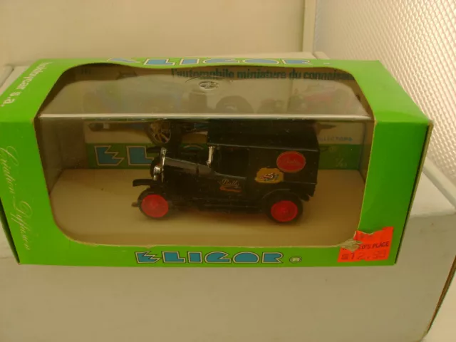 ELICOR 1:43 Noir Citroen 5 Cv Camionnette 1926 Bally #1057 Neuf en Boîte