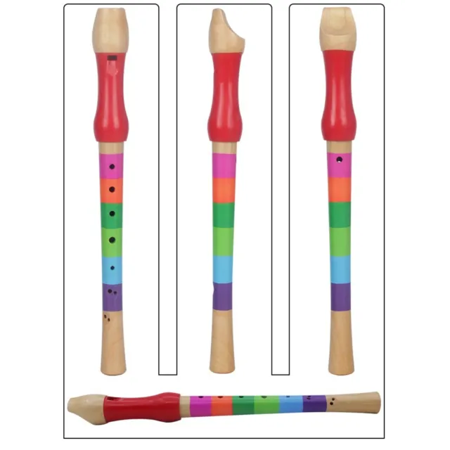 1 Pcs Instrument De Jeu De Flûte Pour Enfants Sifflet Trompette  Enregistreur Jouet Éducatif, Une Flûte À Six Trous Pour Bébé À Apprendre  Pour