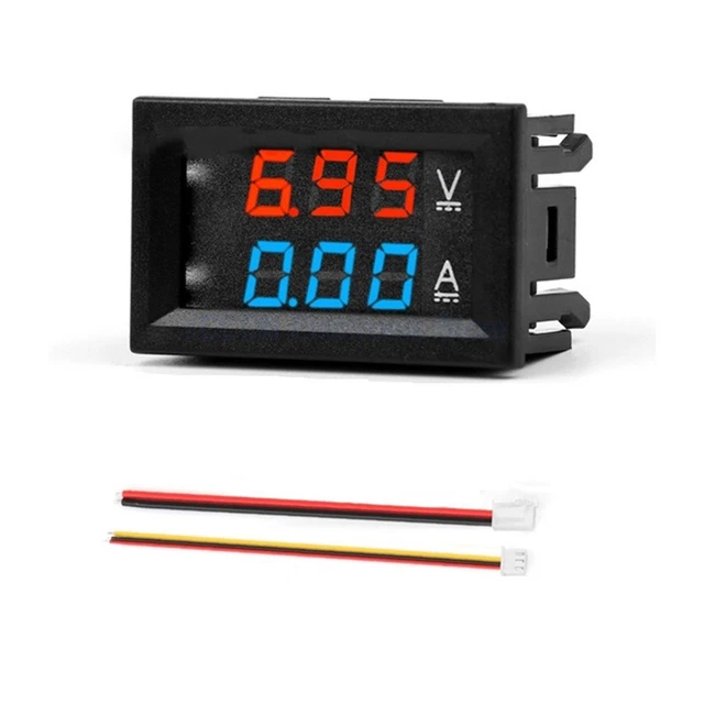 Ampèremètre AC Volt - Lot De 5 Pour Mesurer Tension Et Courant Avec Précision - 0-100A, 60-500V