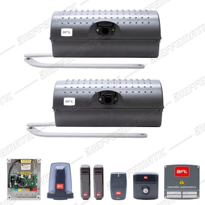 BFT BFT ELI 250 BT KIT 2 ANTE AUTOMAZIONE CANCELLO BATTENTE INTERRATO AUTOMATICO 24V 