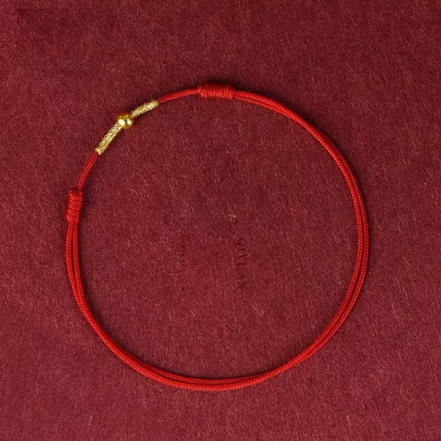 Bracelet fait main de mode corde rouge bracelet porte-bonheur femmes hommes