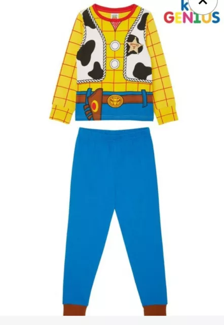 Next Kid Genius Boys Toy Story Woody Cowboy Pyjama Set Age 5-6 Years