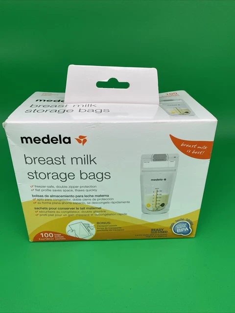 Medela Breast Milk Storage Bags 6oz/180ml - 100+ Count