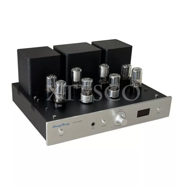Hifi Tube Preamplifier Tube Preamp Headphone Amplifier (with Silver Panel)