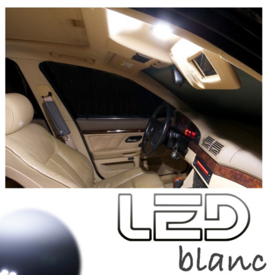 Courtois 4 ampoules à LED blanc lumière miroirs de courtoisie Mini Cooper F54 F55 F56 F60 