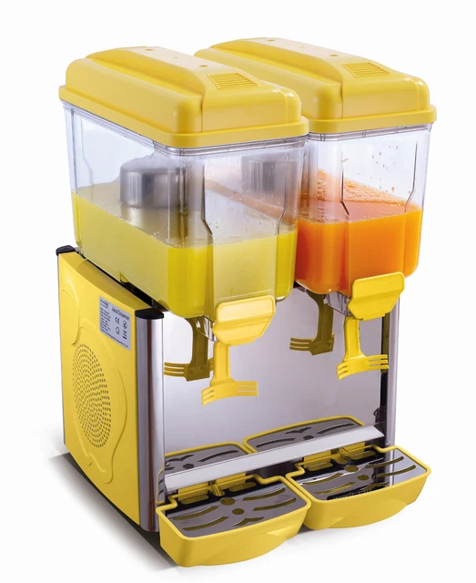 Saftspender Dispenser 2 x 12 Liter 230 V B 430 x T 430 x H 640 mm neu Gastlando Saftspender Dispenser 2 x 12 Liter 230 V B 430 x T 430 x H 640 mm neu Gastlando