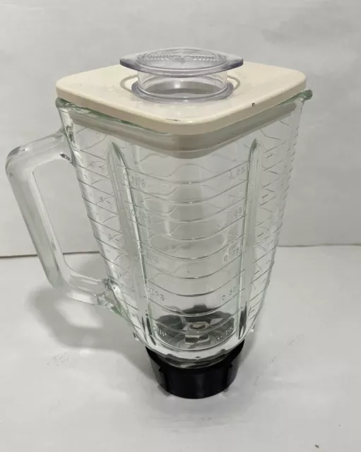 Osterizer Cycle Blend Designer 890 Blender 5-Cup Replacement Glass Jar Pitcher
