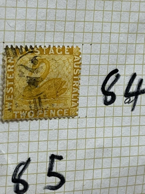 Australia state Western Australia stamp Lot, 84