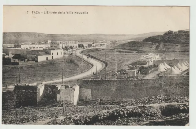 MAROC TAZA CPA l'entrée de la ville nouvelle