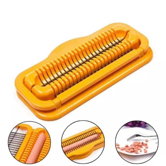 Sausage Peel Easy To Use Stainless Steel Slicer Snacks Multifunctional Cutter