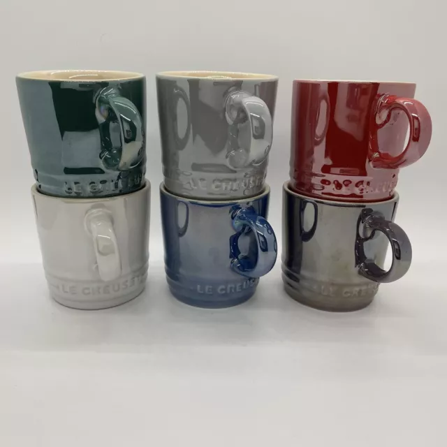 Le Creuset espresso mugs set of 4 (3.38oz / 0.1L)