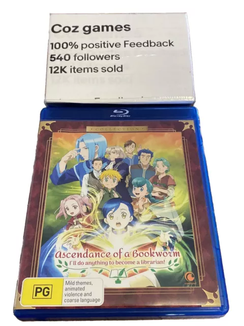 Anime DVD Honzuki No Gekokujou Season 3 Vol.1-10 End (Ascendance Of A  Bookworm)