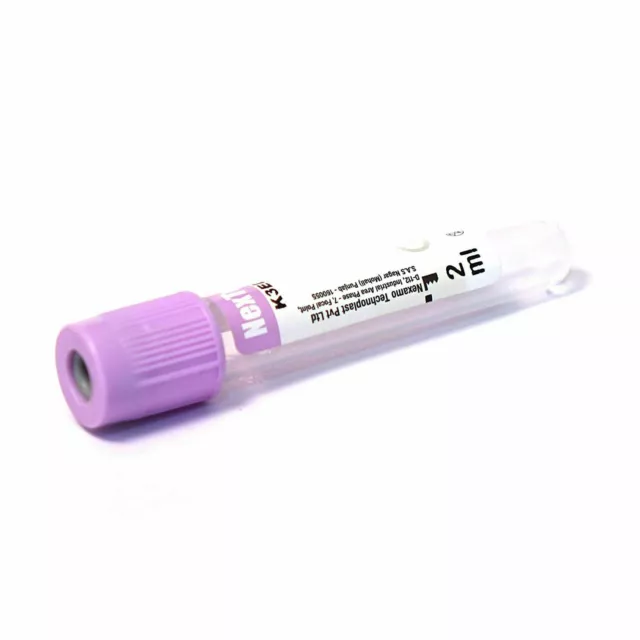 K3 Edta Non Aspiration Sang Collection Tube - Paquet 100 Pièces (2ML) Pp Tube