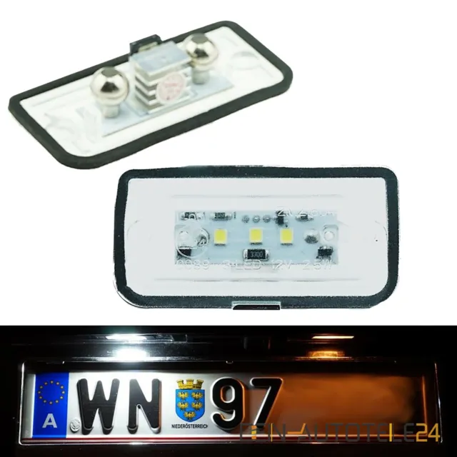 Led Kennzeichenbeleuchtung Passend Für Mercedes C-Klasse W203 Clk A209 C209