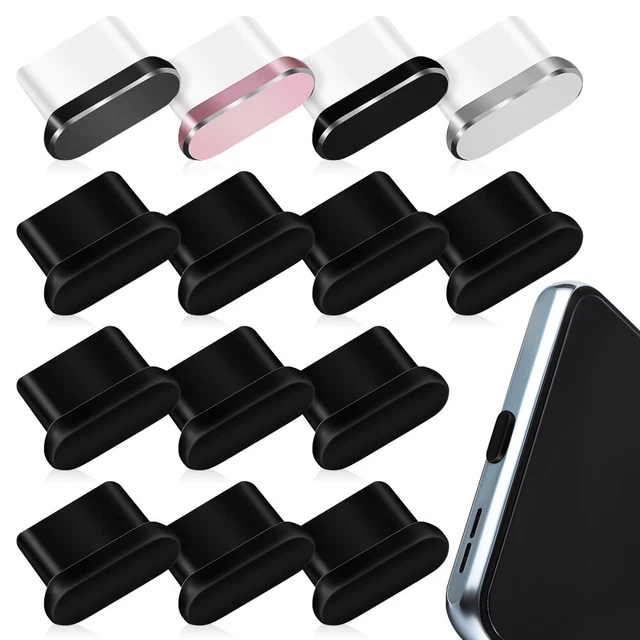 14 Pcs Small Protectors Lightweight Type-C Anti- Plugs