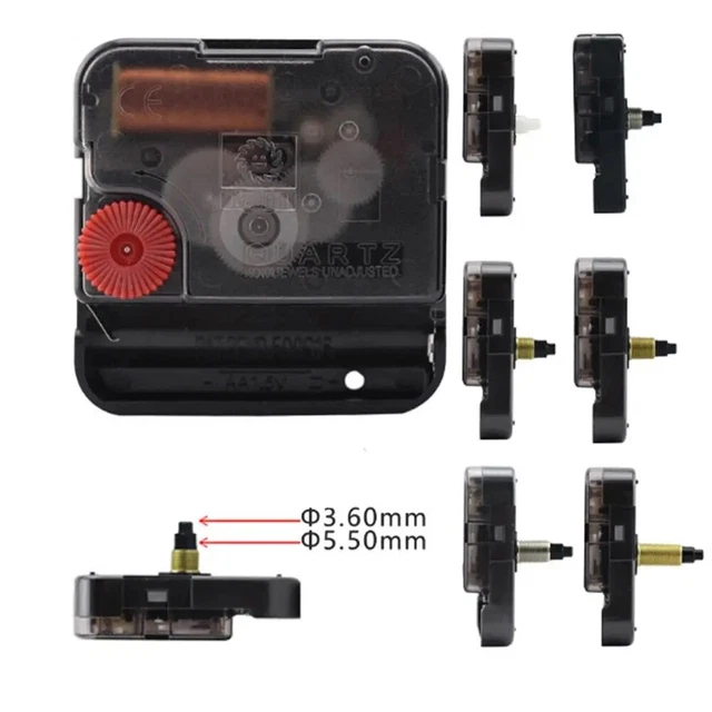 12888 QUARTZ BATTERY Wall Clock Movement Mechanism Repair Tool Replace