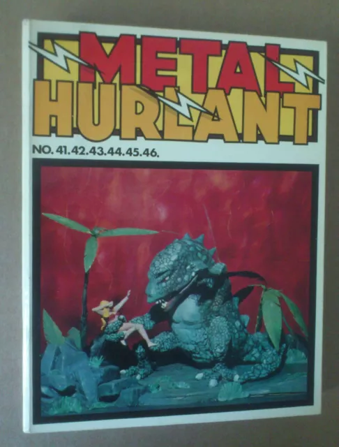 --  Metal Hurlant. Album 10. Numéros 41 / 42 / 43 / 44 / 45 / 46 --