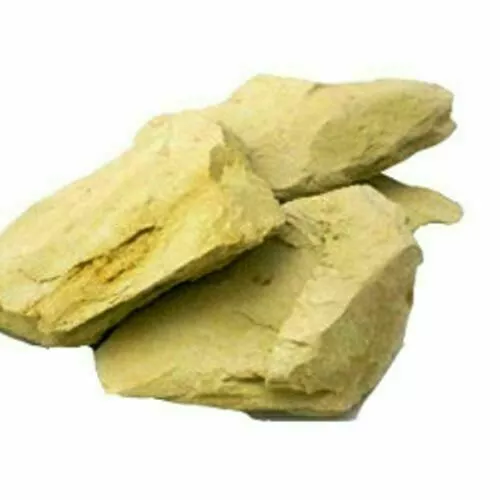 Multani Mitti Foulon à l'argile pour le visage Terre entière et poudre d'Inde