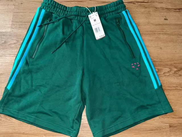 Adidas Mens Trae Young Winter 3 Stripes Basketball Shorts Size Medium Nwt $60