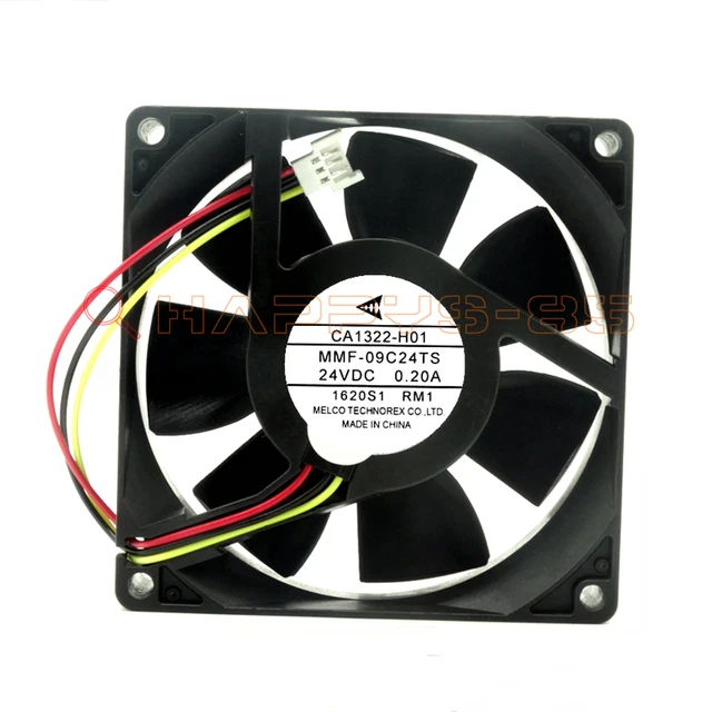 Ventilateur De Refroidissement Mitsubishi CA1323-H01 24V 0.36A 3 Fils - Pour Onduleurs Et Applications Industrielles
