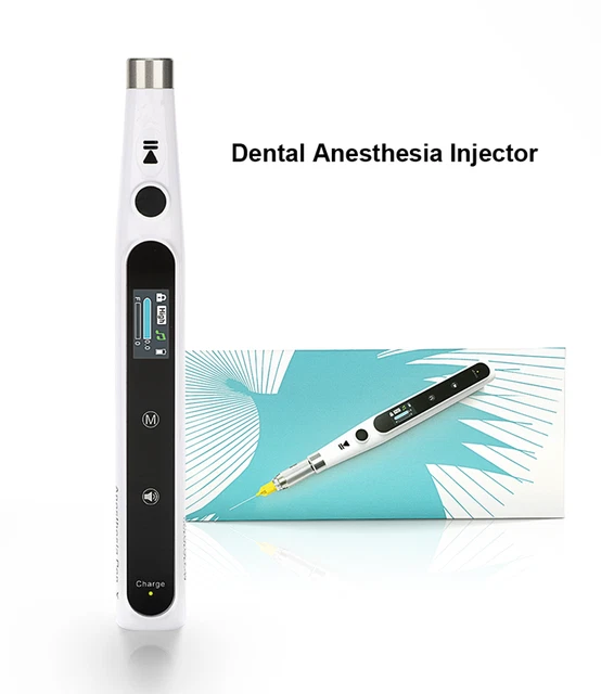 Dental Anesthesia Injector Painless Wireless Local Anesthesia with Music & LCD
