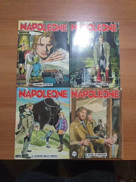 Lotto 4 Fumetti Napoleone N. 1 - 2 - 8 - 41 Bonelli Editore