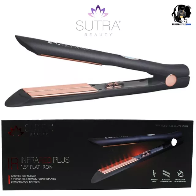 Sutra Piastra Per Capelli Professionale Ionic Infrared Plus Xl Flat Iron 230°