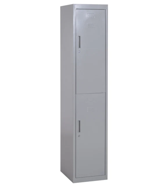 TALL INDUSTRIAL Vintage Narrow Locker Metal Storage Cupboard