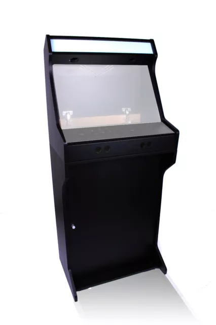 Bartop kit + pedestal stand 24". MDF wood black. Arcade cabinet TALENTEC