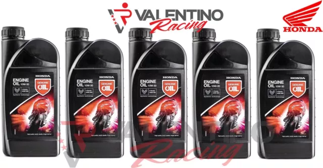 Olio Motore 5 Litri Original Honda Sae 10 W 30 Ma Moto Cbr Nc Vfr X Adv Cfr 1000