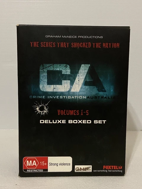 CIA: CRIME INVESTIGATION Australia Volumes 1-5 Deluxe Boxed Set 5 DVD ...